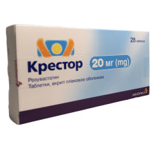 Крестор табл. в/о 20 мг №28