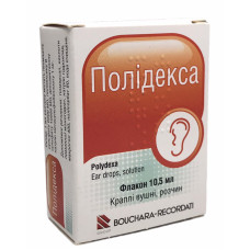 Полідекса крап. вуш., р-н фл. 10,5 мл 1