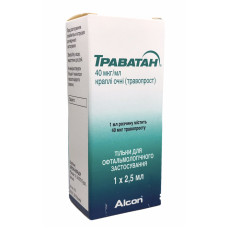  Траватан крап. оч. 4% фл.-крапел. 2,5 мл №1