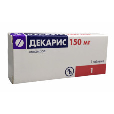 Декарис табл. 150 мг 1