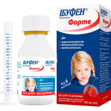 Ібуфен форте сусп. 200 мг/5 мл фл. 100 мл №1