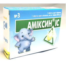 Аміксин табл. в/о 60 мг 3