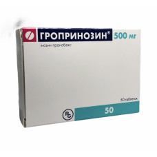 Гропринозин табл. 500 мг №50