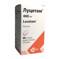 Луцетам табл. в/о 400 мг фл. 60