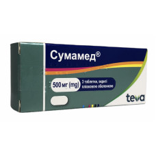 Сумамед табл. в/о 500 мг 3