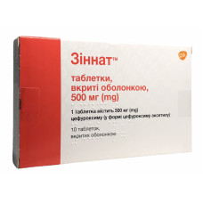 Зіннат табл. 500 мг №10
