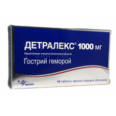Детралекс табл. в/о 1000 мг №18