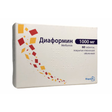 Діаформін табл. в/о 1000 мг №60