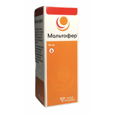 Мальтофер крап. орал. 5% фл. 30 мл