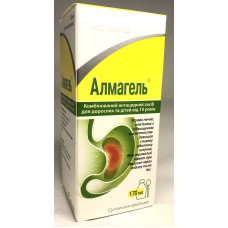 Алмагель сусп. фл. 170 мл №1