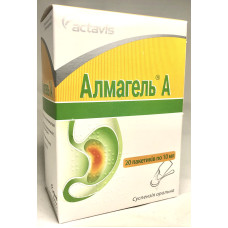 Алмагель А сусп. пакет 10 мл №20