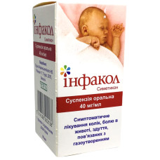 Інфакол сусп. орал. 40 мг/мл фл. 50 мл №1