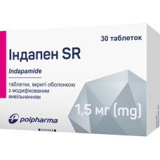 Індапен SR табл. в/о 1,5 мг №30