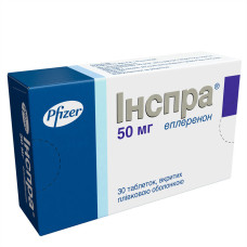 Інспра табл. в/о 50 мг блістер №30