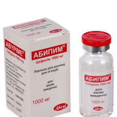 Абипим пор. д/ін. 1000 мг фл. №1