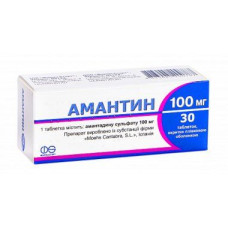 Амантин табл. в/о 100 мг №30