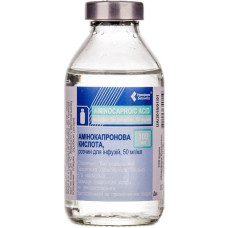 Амінокапронова кислота р-н д/інф. 5% пляш. 100 мл